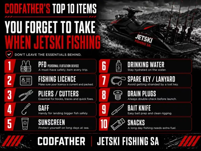 top 10 jetski items you forget
