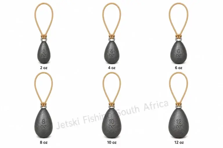 down rig lead weight sizes